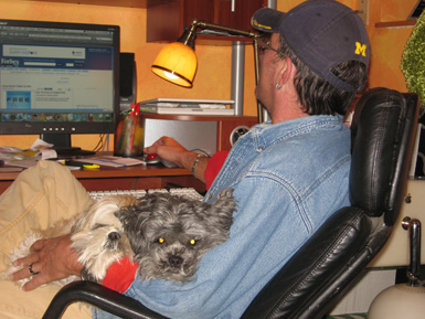 allen and dogs